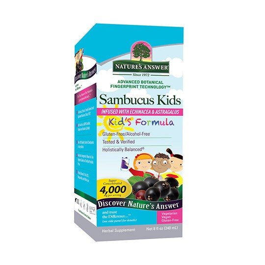 Nature's Answer Kid's Sambucus 8 fl oz Liquid