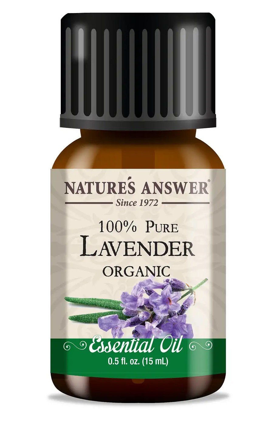 Nature&#39;s Answer Essential OIl Organic Lavender 0.5 oz Liquid