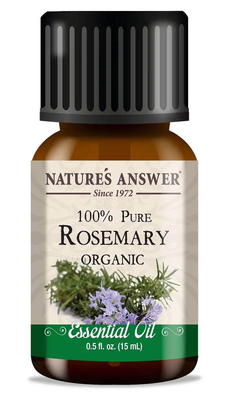 Nature&#39;s Answer Essential Oil Organic Rosemary 0.5 oz Liquid
