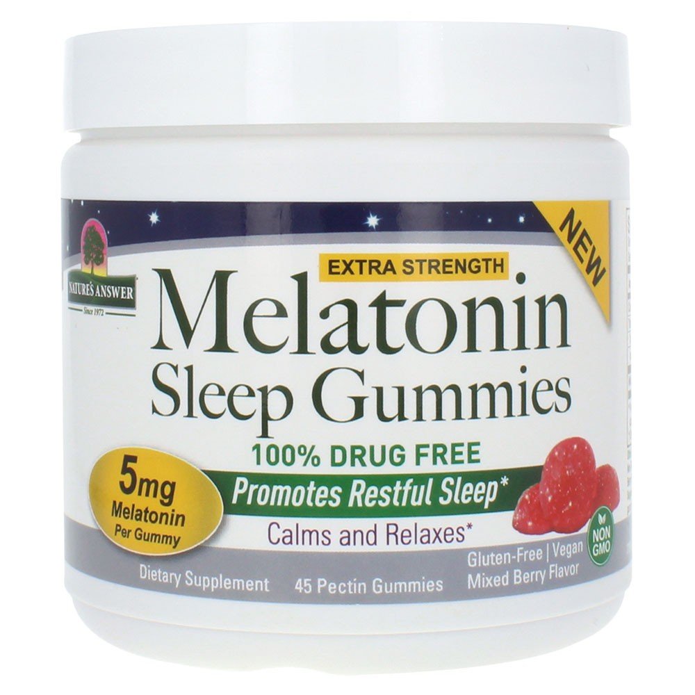 Nature's Answer Melatonin 5 mg 45 Gummy