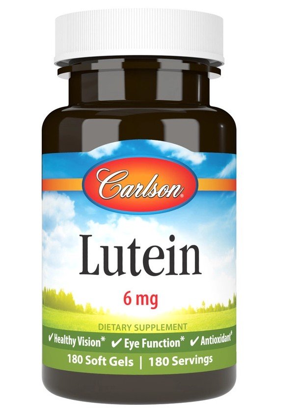 Carlson Laboratories Lutein 6mg 180 Softgel