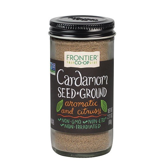 Frontier Natural Products Cardamom Seed Ground 2.11 oz Bottle
