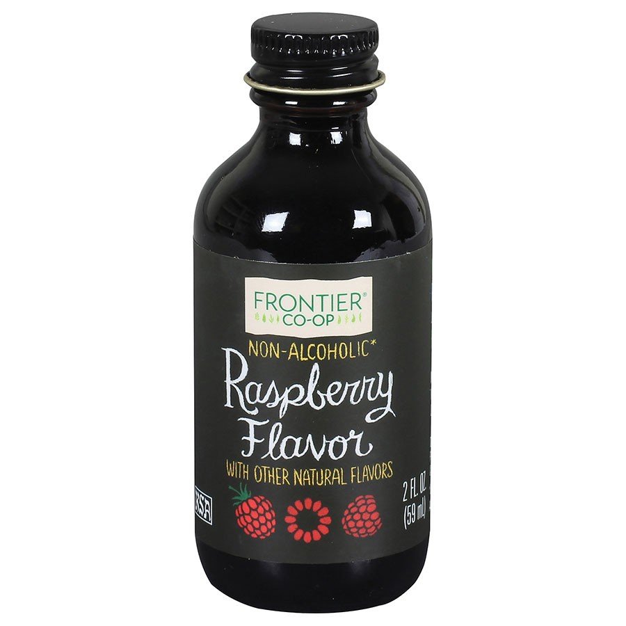 Frontier Natural Products Raspberry Flavor 2 fl oz Liquid