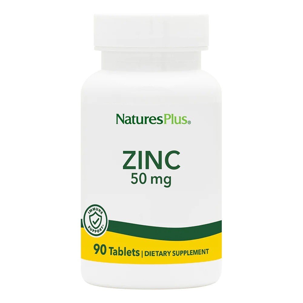 Nature's Plus Zinc 50mg 90 Tablet