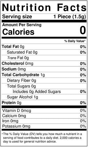 XyloBurst Spearmint Xylitol Gum 100ct Jar