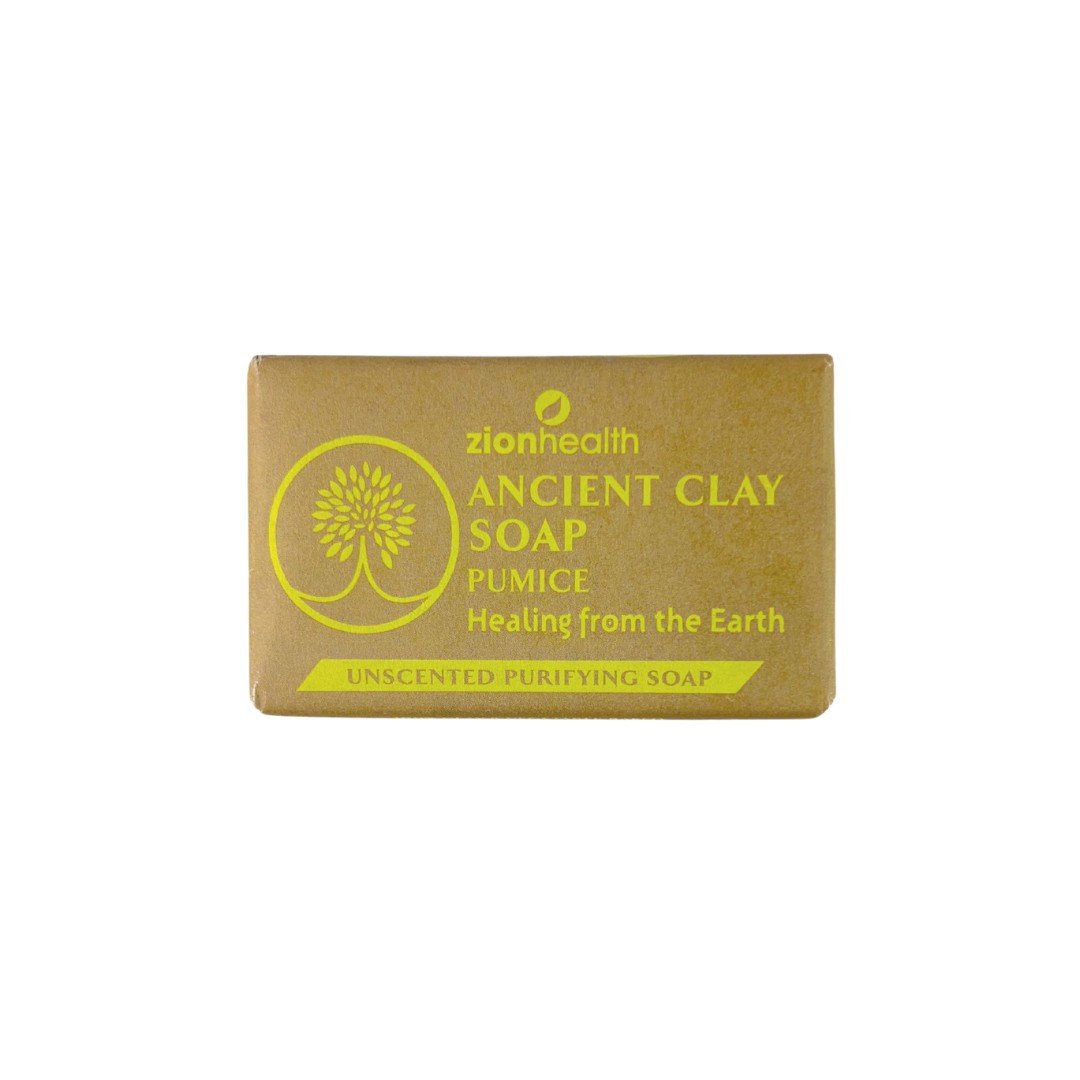 Zion Health Clay Soap Pumice 6 oz Bar Soap