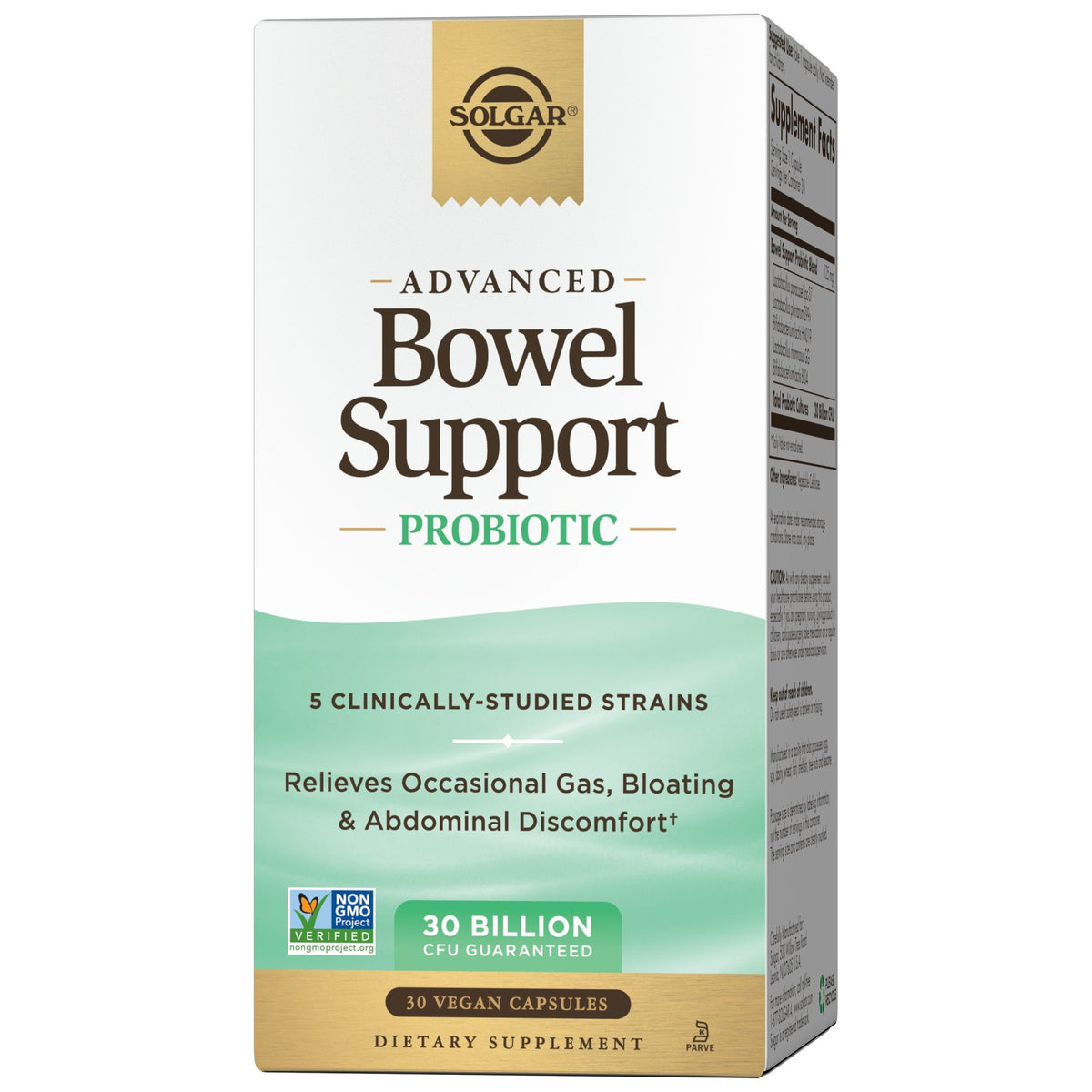 Solgar Advanced Bowel Support Probiotic 30B 30 Capsule