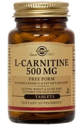 Solgar L-Carnitine 500mg 60 Tablet