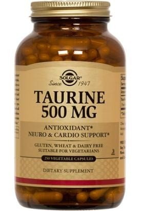 Solgar Taurine 500mg 250 VegCap