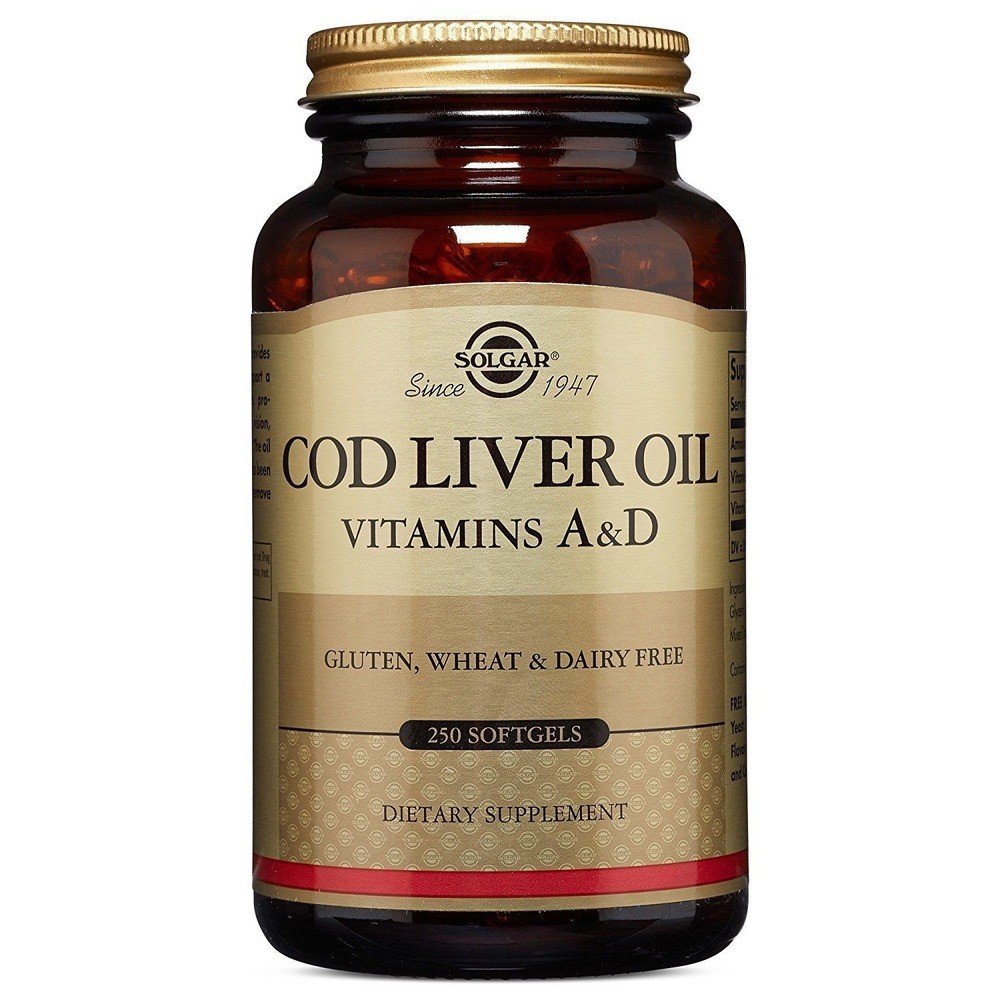 Solgar Cod Liver Oil 250 Softgel