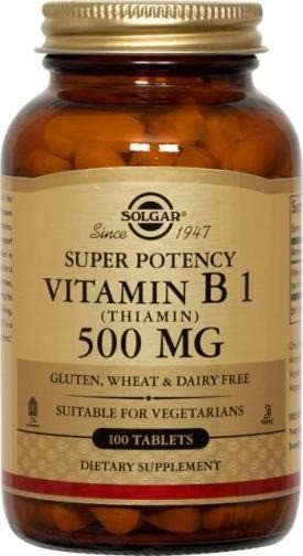 Solgar Vitamin B-1 500mg 100 Tablet