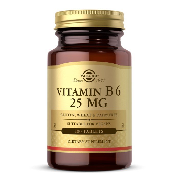 Solgar Vitamin B-6 25mg 100 Tablet