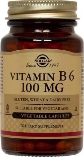 Solgar Vitamin B-6 100mg 250 Capsule