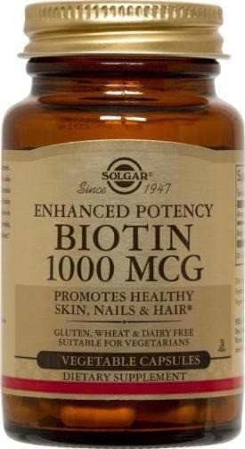 Solgar Biotin 1000mcg 250 VegCap