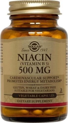 Solgar Niacin 500mg 100 VegCap