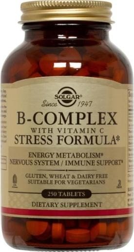 Solgar B-Complex With C Stress 250 Tablet