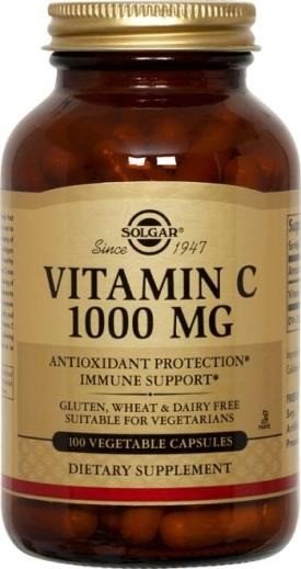 Solgar Vitamin C 1000mg 250 VegCap