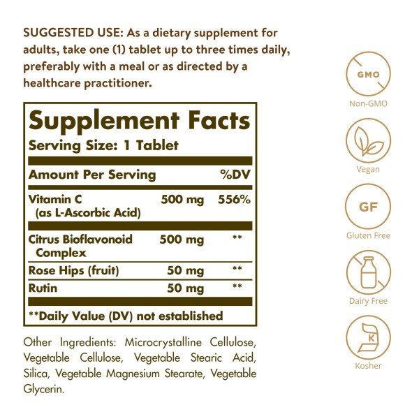 Solgar Hy-Bio 250 Tablet