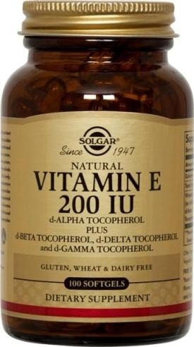 Solgar Vitamin E 200 IU Mixed 100 Softgel