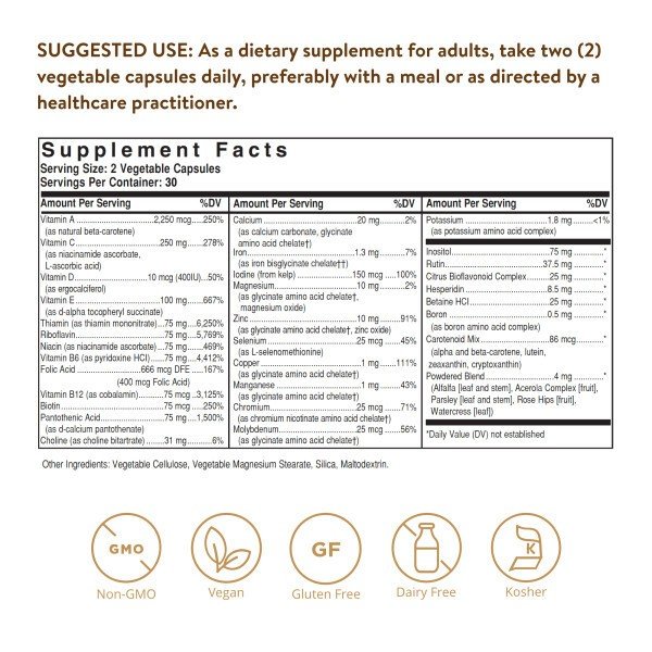 Solgar Formula VM-75 60 VegCap