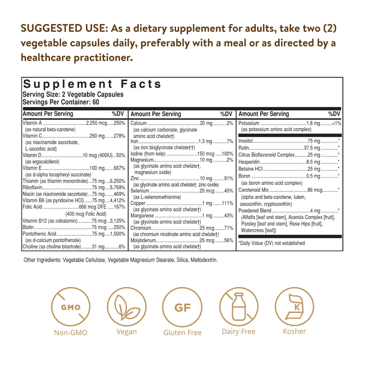 Solgar Formula VM-75 120 VegCap