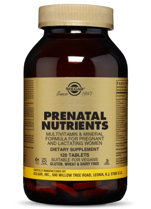 Solgar Prenatal Nutrients 120 Tablet