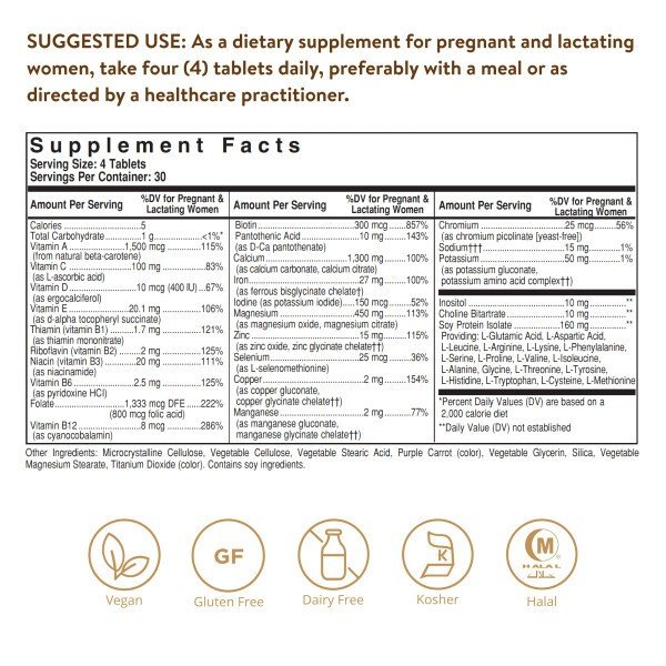 Solgar Prenatal Nutrients 120 Tablet