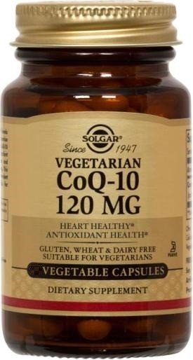 Solgar Coenzyme Q-10 120mg 60 VegCap