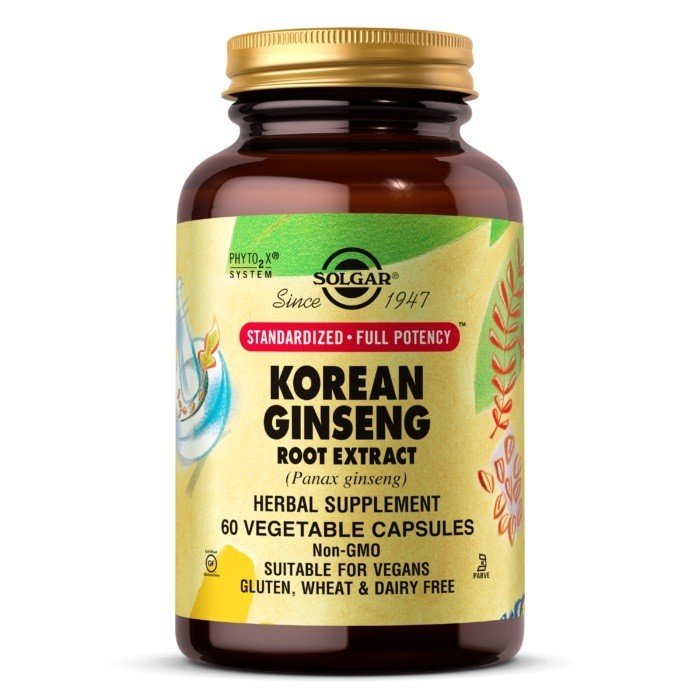 Solgar SFP Korean Ginseng Extract 60 VegCap