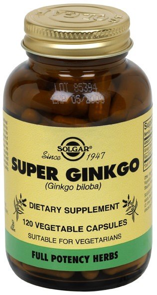 Solgar Super Ginkgo 60mg 120 VegCap