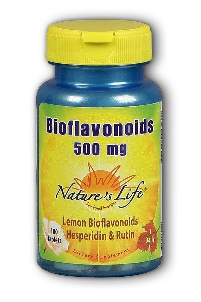 Natures Life Lemon Bioflavonoid Complex 500mg - Vegetarian 100 Tablet