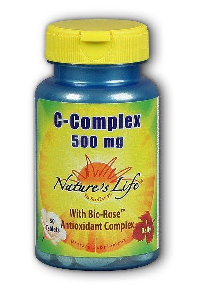 Natures Life Vitamin C 500mg - Vegetarian 50 Tablet