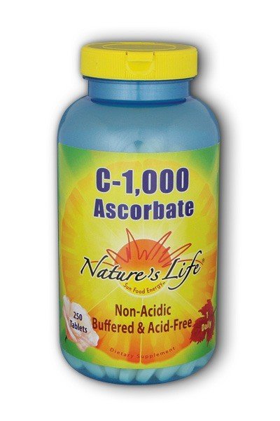 Natures Life C-1000 Ascorbate 250 Sustained Release Tablet