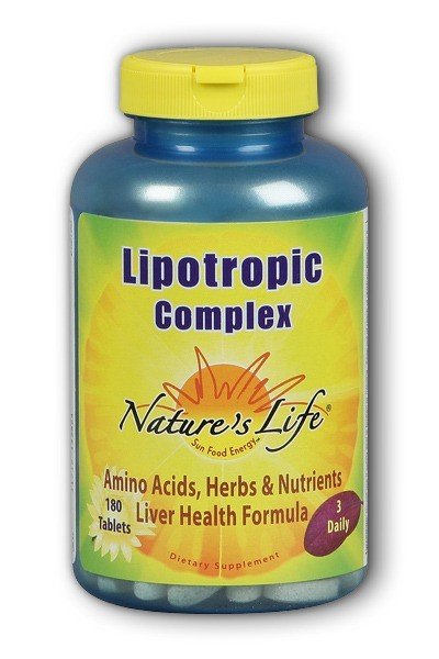 Natures Life Lipotropic Complex - Vegetarian 180 Tablet
