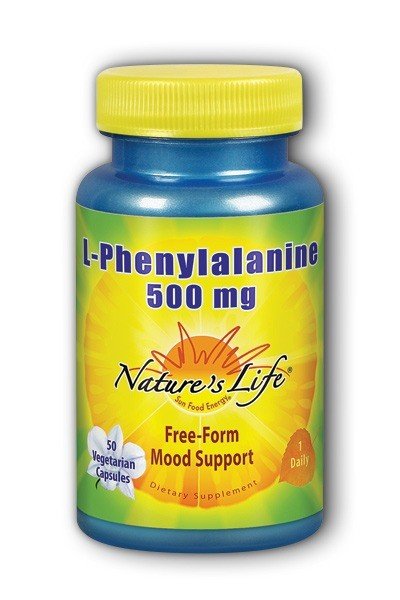 Natures Life L-Phenylalanine 500mg 50 Capsule