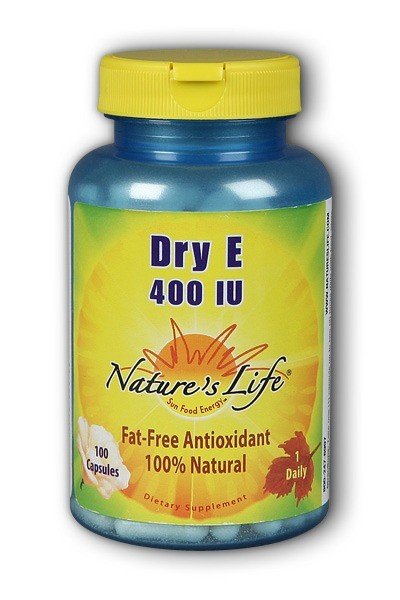 Natures Life Dry E-268 mg-400 IU 100 Capsule