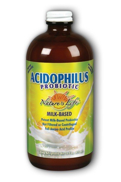 Natures Life Milk Base Acidophilus 16 oz Liquid