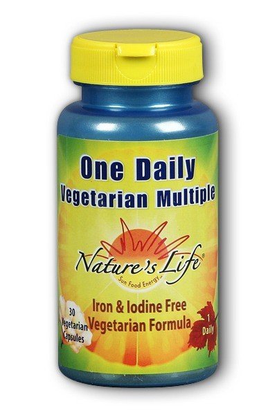 Natures Life One Daily Multiple - Iron-Free 30 Capsule