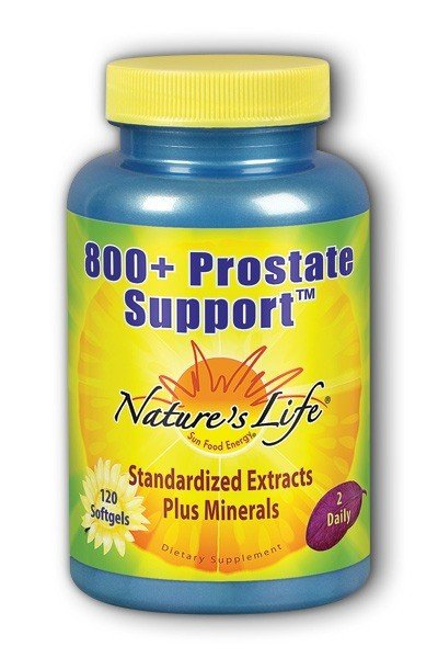 Natures Life Men's Formula 800+ Prostate Support 120 Softgel