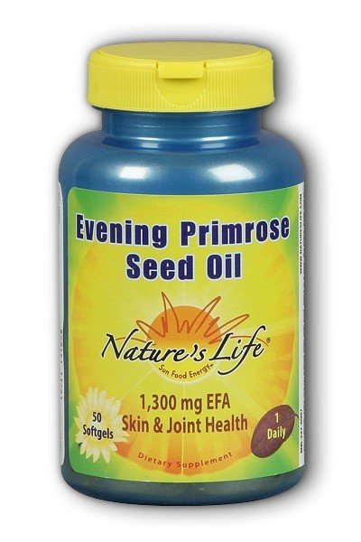 Natures Life Evening Primrose Oil 1300mg 50 Softgel