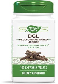 Nature&#39;s Way DGL (Sugar Free) 100 Chewable Tablet