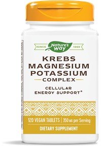 Nature&#39;s Way Krebs Magnesium Potassium 120 Tablet