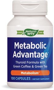 Nature&#39;s Way Metabolic Advantage Thyroid Formula 100 Capsule