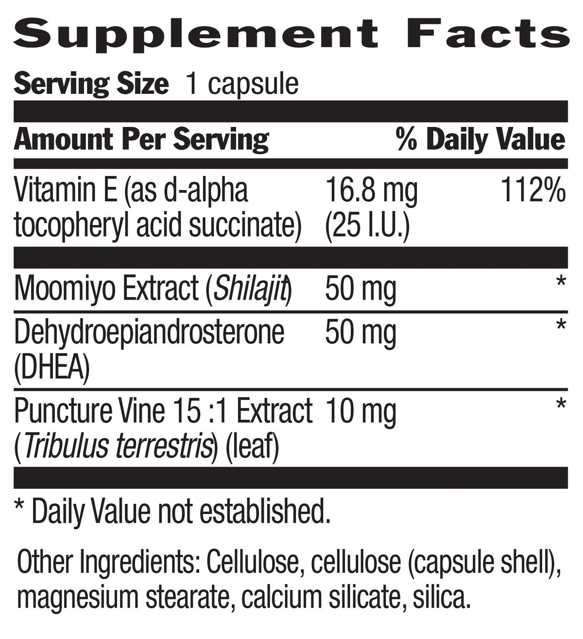 Country Life DHEA Complex For Men 60 VegCap