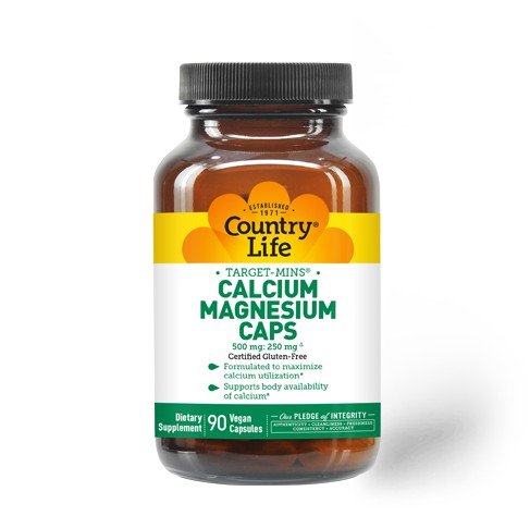 Country Life Calcium Magnesium Caps 90 VegCap