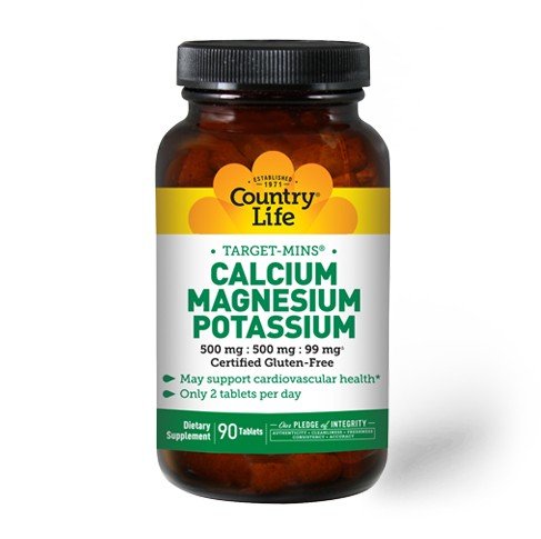 Country Life Calcium Magnesium Potassium 90 Tablet