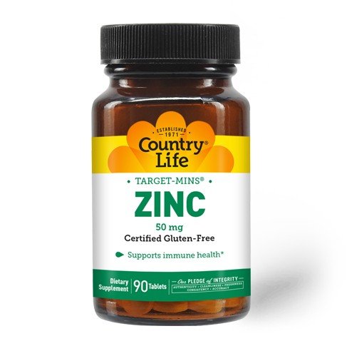 Country Life Zinc 50mg 180 Tablet
