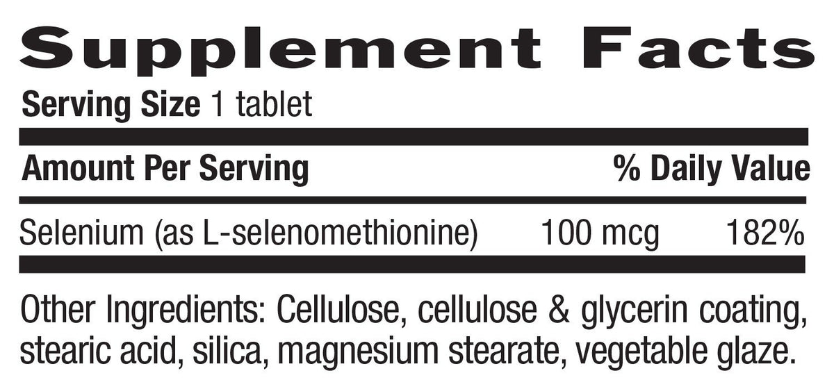 Country Life Yeast-Free Selenium 100mcg 180 Tablet