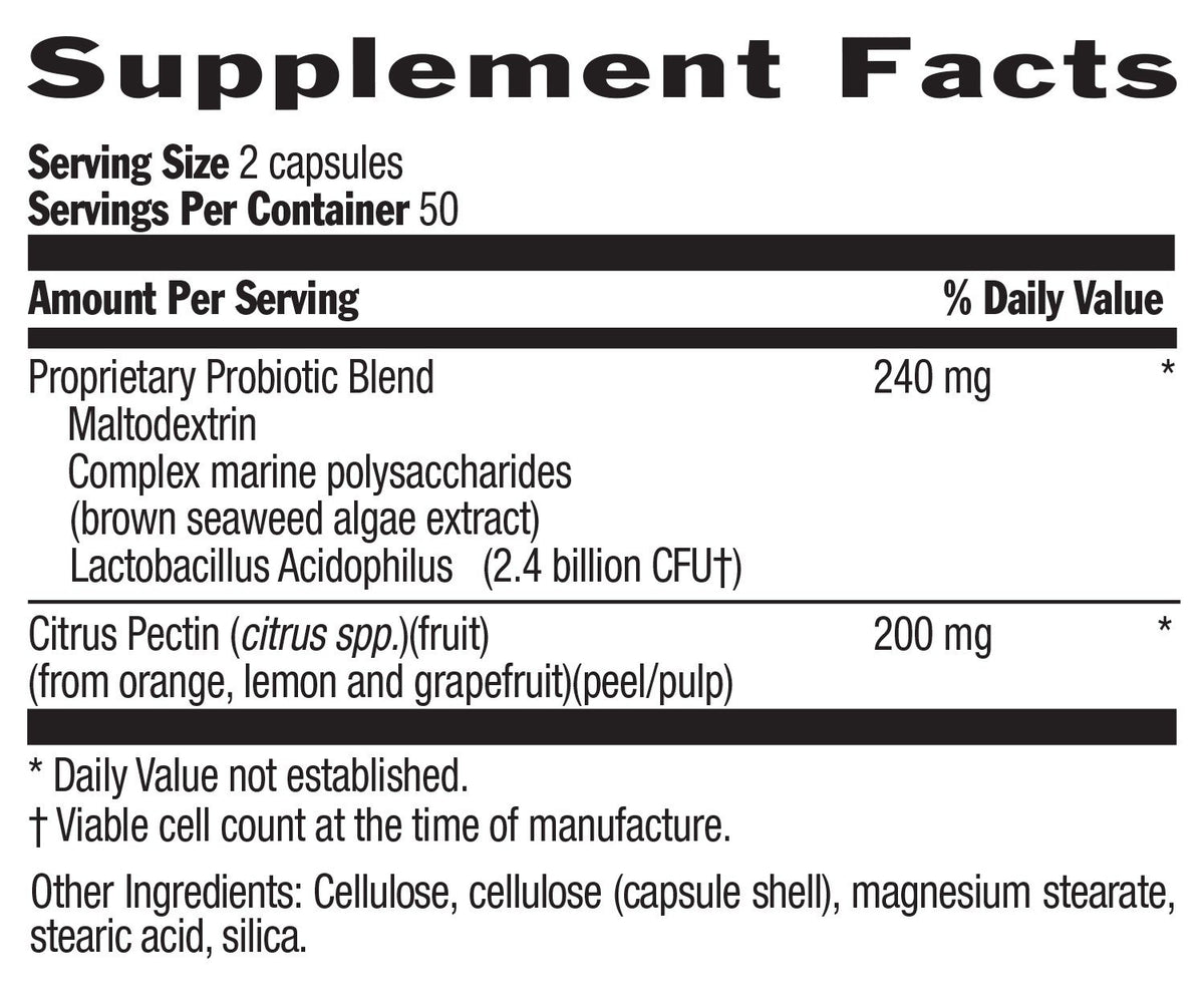 Country Life Dairy Free Acidophilus With Pectin 100 VegCap