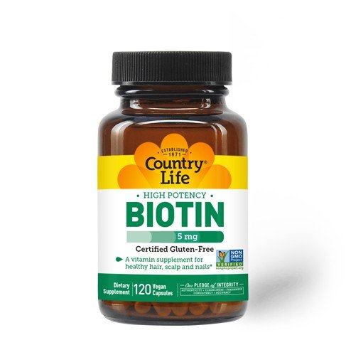 Country Life Biotin 5mg 120 VegCap
